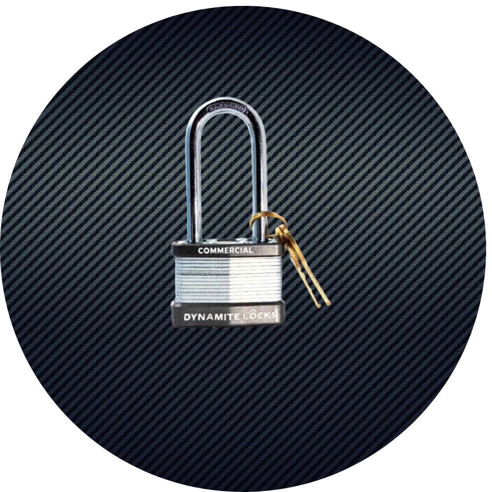 *Commercial Grade Padlocks Keyed Alike 45mm