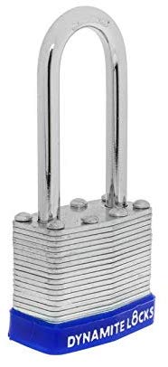 Pack of 144 Units Dynamite Lock Premium Padlock Set Laminated keyed Padlock (1-9/16", 40mm), keyed Alike Locks, Long Shackle (Copy) (Copy)
