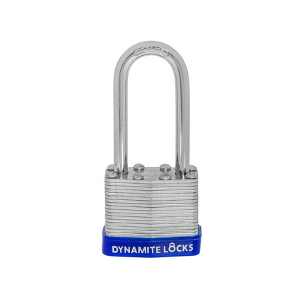 Pack of 48,  Dynamite padlocks keyed alike 45mm or 1-3/4 in. Laminated Padlocks Set with Same Keys, Commercial Grade, Padlocks Keyed Alike with Hardened Steel Long Shackle ( pack of 48)